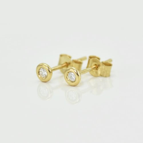 Ohrstecker mit 0.06ct Diamanten Gelsey
