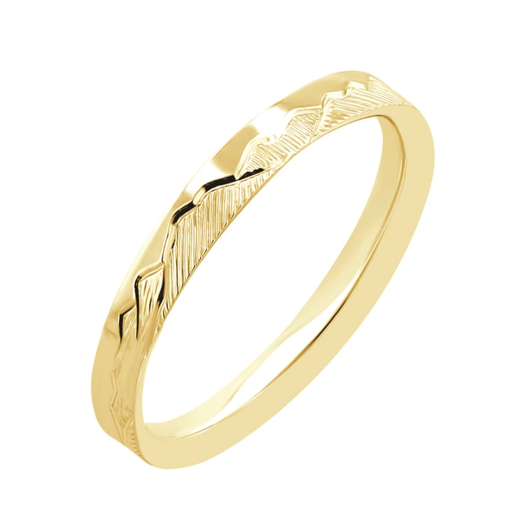 Eheringe mit der Gravur von Bergmotiven Safa 116393