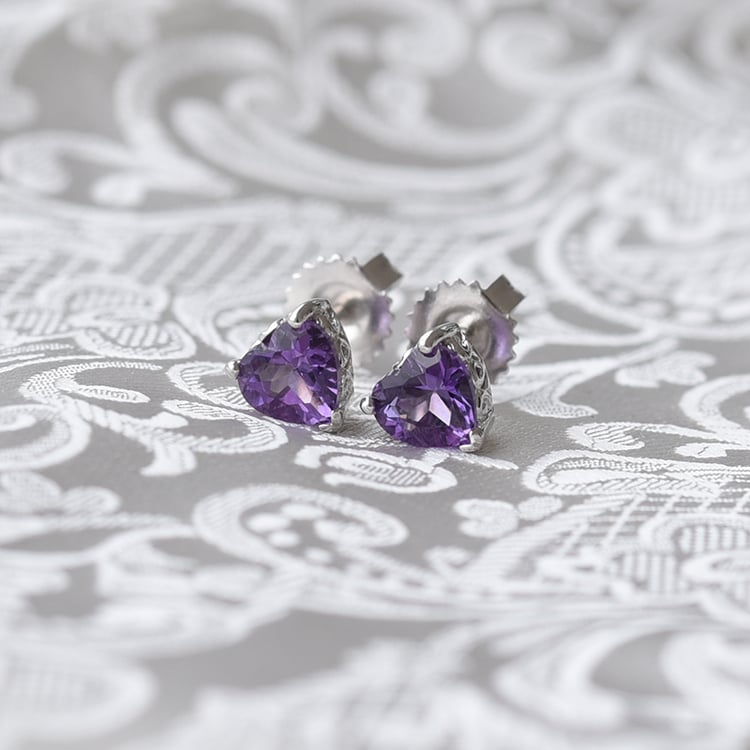 Herzchen mit Amethyst 64581