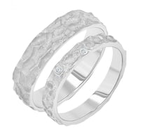 Eheringe mit atypischer Oberfläche Marry