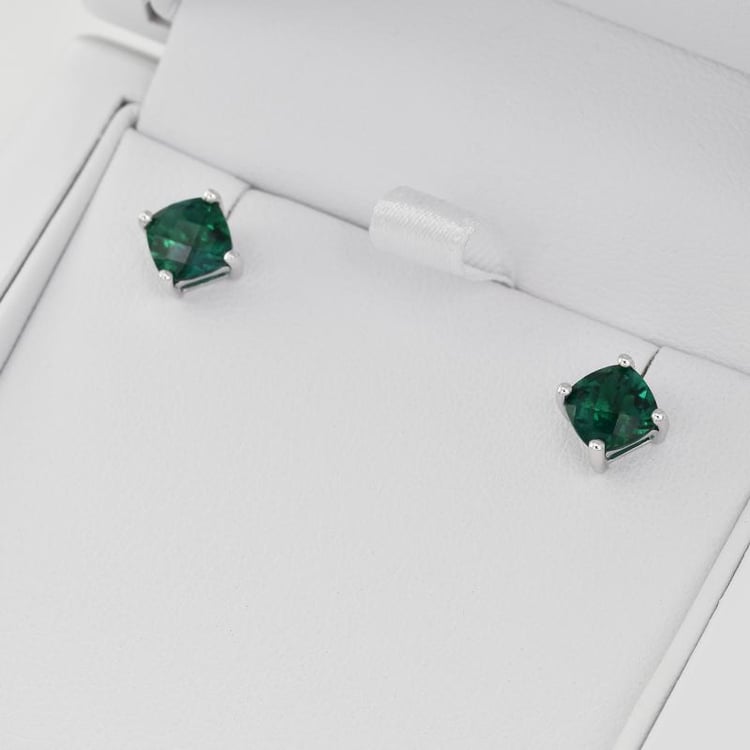 Smaragdohrringe aus Gold 25670