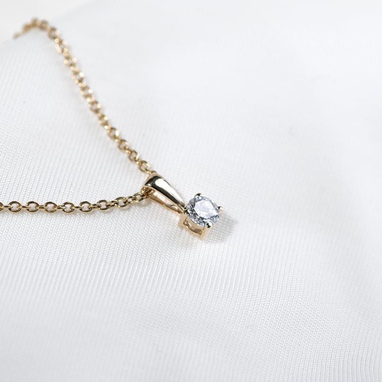 Anhänger mit Lab Grown Diamant und Auswahl des Karatgewichts Alexen 131130