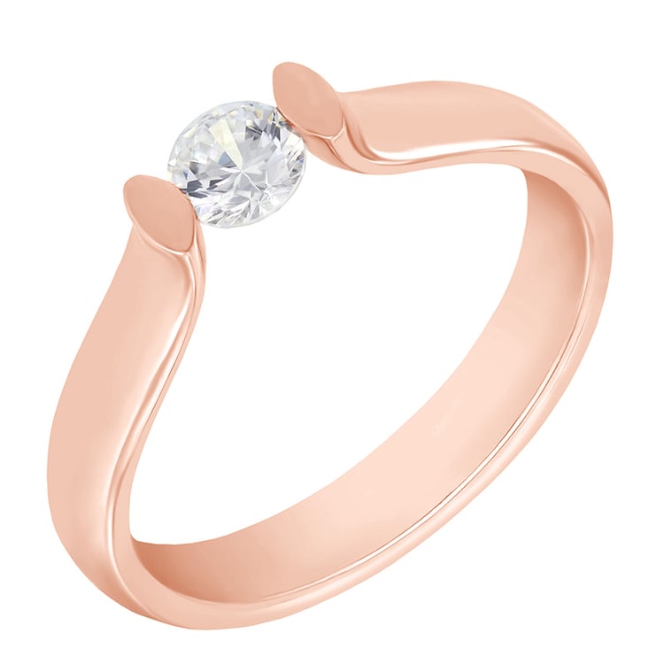 Diamantring aus Gold 39885