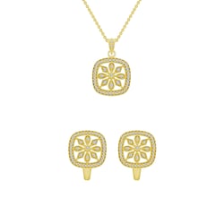 Kollektion voller Blumen und Diamanten Lavern