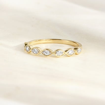 Ring mit Diamanten Evelyn