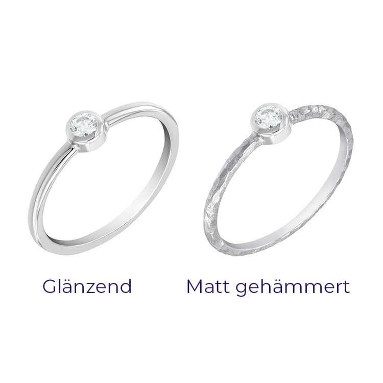 Minimalistisches Set aus Schmuckstücken mit Diamanten Livy 147517