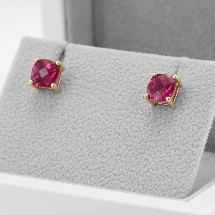 Rubinohrringe aus Gold Chavonah 50453