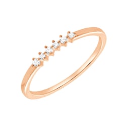 Minimalistischer Ring aus Gold mit Lab Grown Diamanten Casper