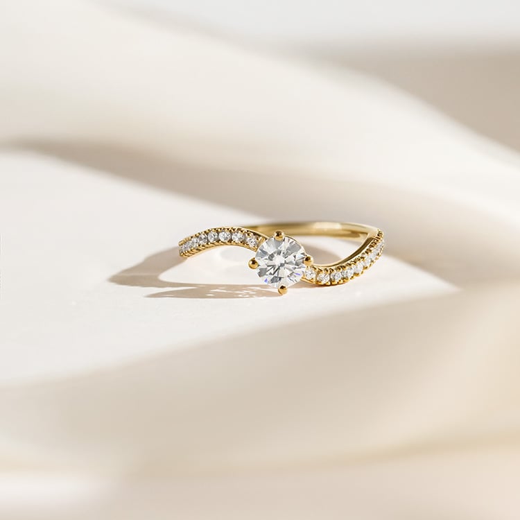 Verlobungsring mit Lab Grown Diamanten 155165