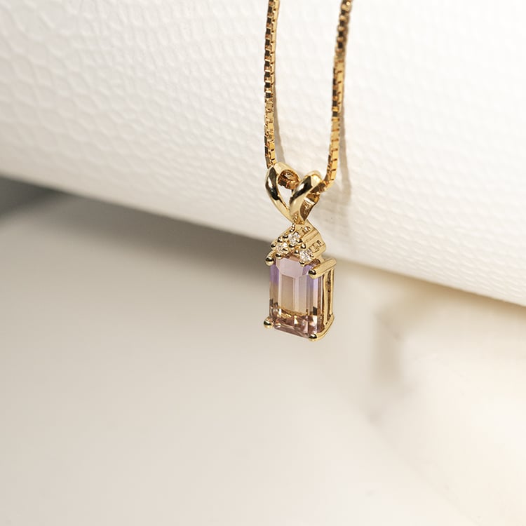 Kollektion an Goldschmuck mit Ametrin Yerachmiel 149997