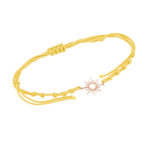 String-Armband mit Sonne Sun