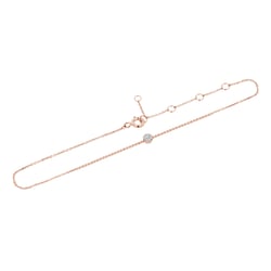 Goldenes Fußkettchen mit Diamanten Aimie
