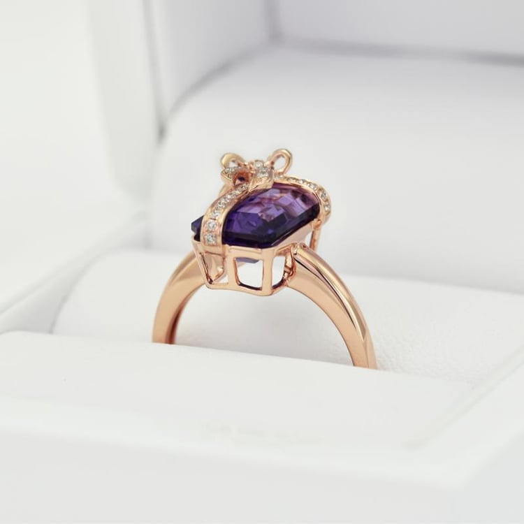 Ring aus Roségold 16406