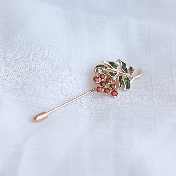 Goldene Brosche 64089