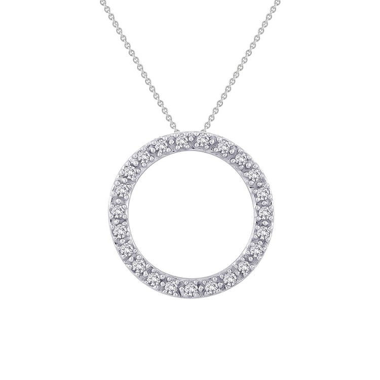 Karma-Anhänger mit Diamanten Hallie