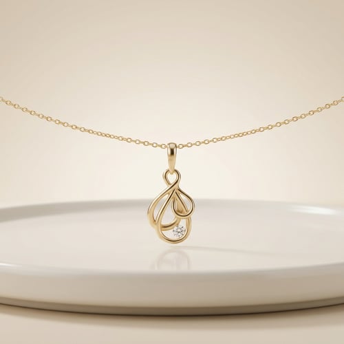 Goldenes Schmuckset mit Diamanten Aspasia