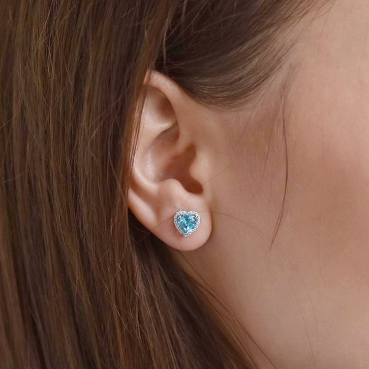 Topasohrringe aus Gold Iveri 106990