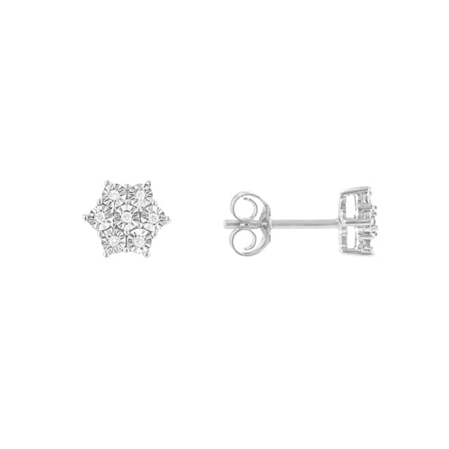 Elegante Diamantohrringe Svetlana