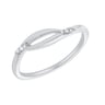 Atypischer Ring aus Silber mit Lab Grown Diamanten Nils