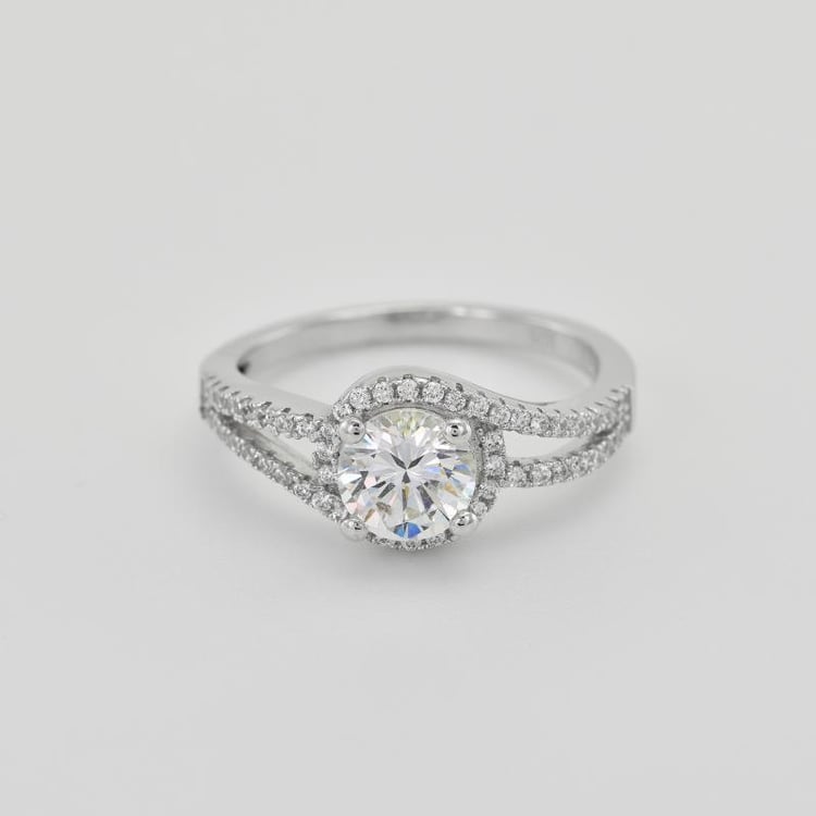 Halo Ring mit Diamanten 36389