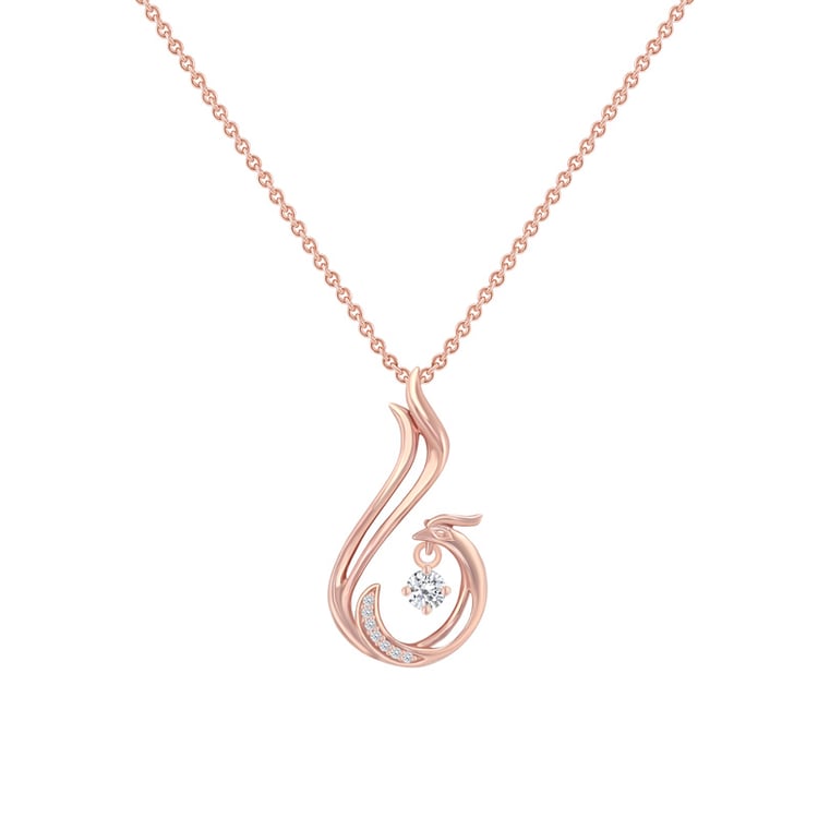 Halskette mit Diamanten