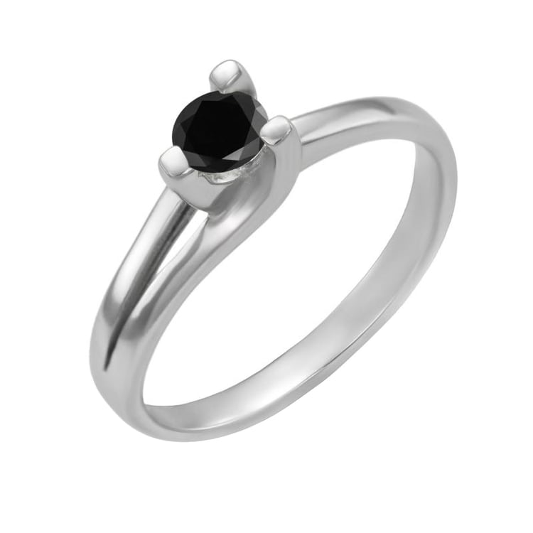 Ring mit schwarzem Diamant 59550