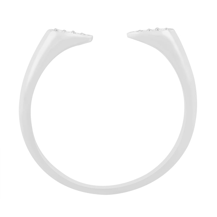 Atypischer Ring mit sechs Diamanten Aislinn 83044