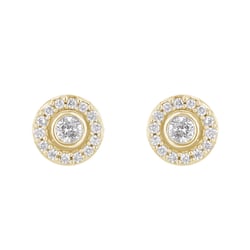 Ohrringe 2in1 mit Diamanten Annabel