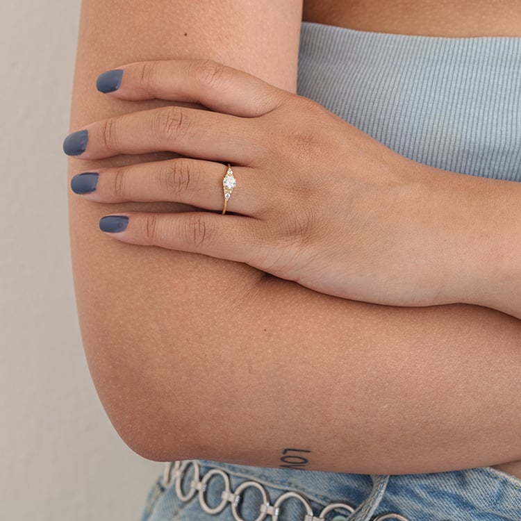 Verlobungsring mit Lab Grown Diamanten Diana 126250