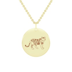 Personalisierter Halskette mit chinesischem Tierkreiszeichen