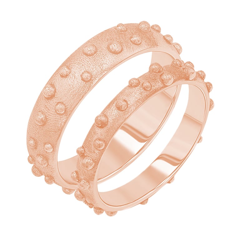 Eheringe mit atypischer Oberfläche Kai 156958