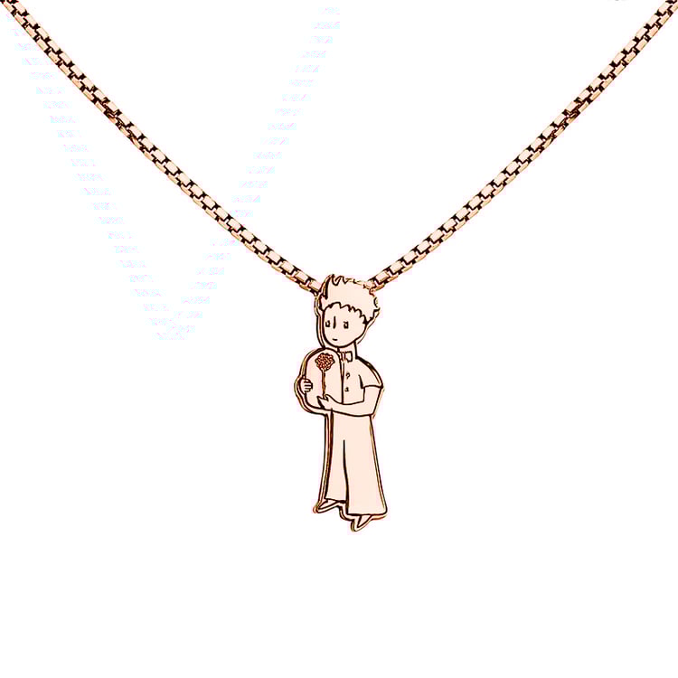 Silberanhänger mit dem Kleinen Prinzen 142696