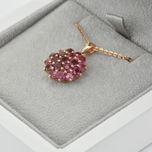 Goldenes Schmuckset mit Turmalin Darcy