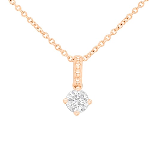 Romantischer Anhänger mit Lab Grown Diamant Nancy