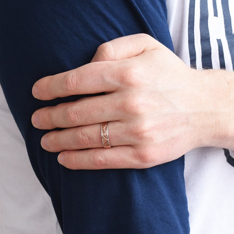 Unikate Eheringe aus Gold mit Diamanten Ivan 77269