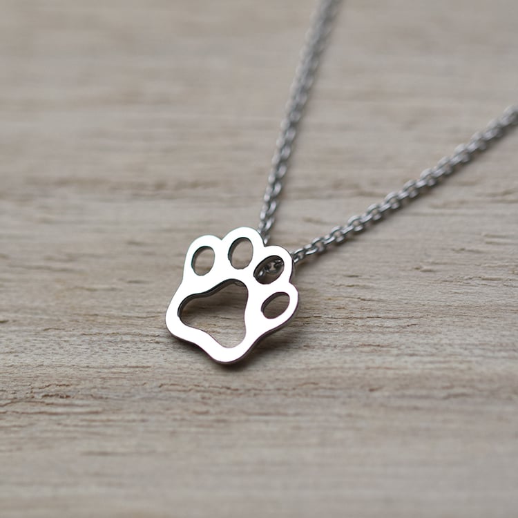 Hundepfote als Anhänger in Weißold 58371