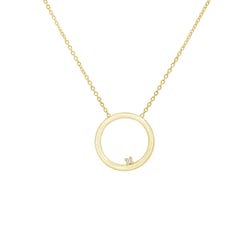 Goldene Karma-Kette mit einem Diamanten Betuel