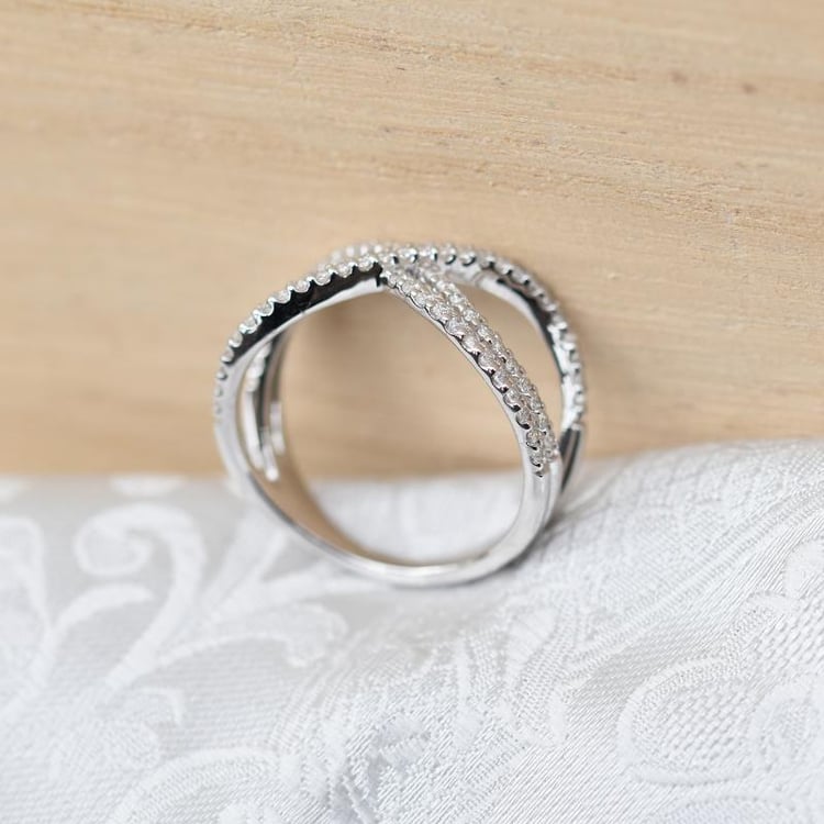 Doppel-Ring mit Lab Grown Diamanten Keanu 79314