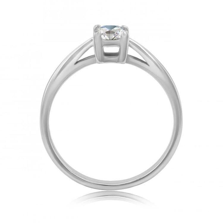 Goldener Verlobungsring mit Diamant 21268