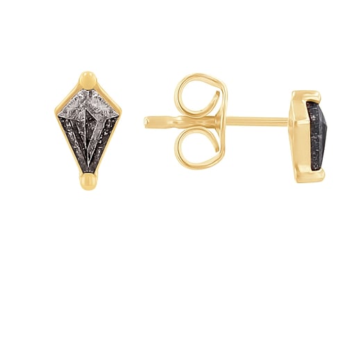 Ohrstecker mit Salt and Pepper Diamanten Ansa