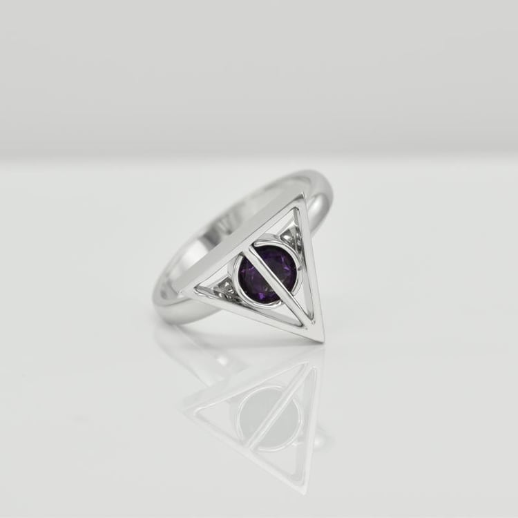 Ring mit Amethyst 23764