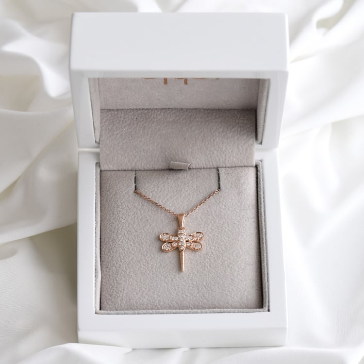 Anhänger in Form einer diamantenen Libelle Tammi 85259