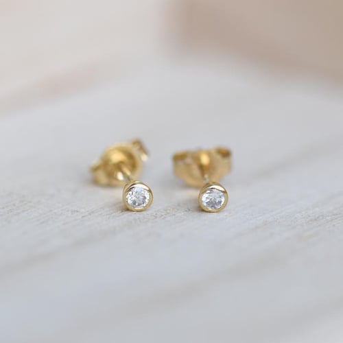Minimalistisches Schmuckset mit Diamanten Livy