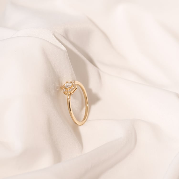 Ring mit Diamanten Lenora 102356