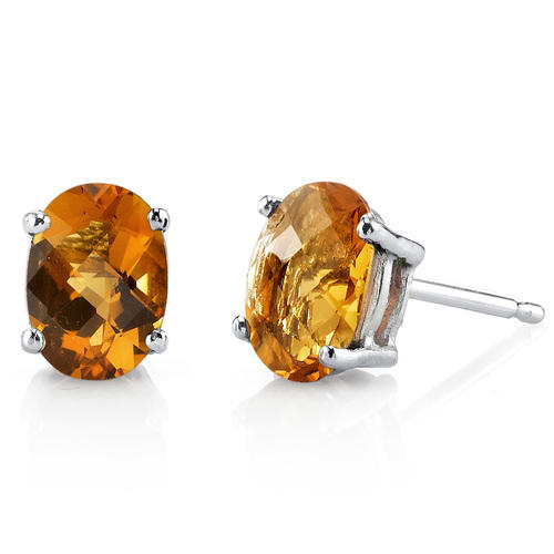 Ohrringe Citrin 18093