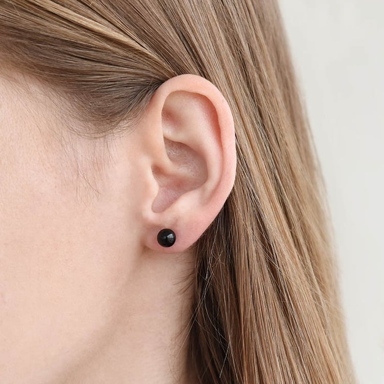 Ohrringe mit schwarzen Onyxen Bahia 88001