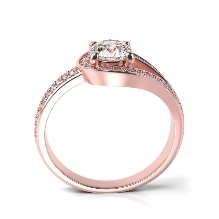 Roségold Diamantring 98971