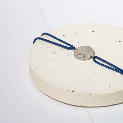 String-Armband Kugel mit Gravur Ihrer Wahl Billard