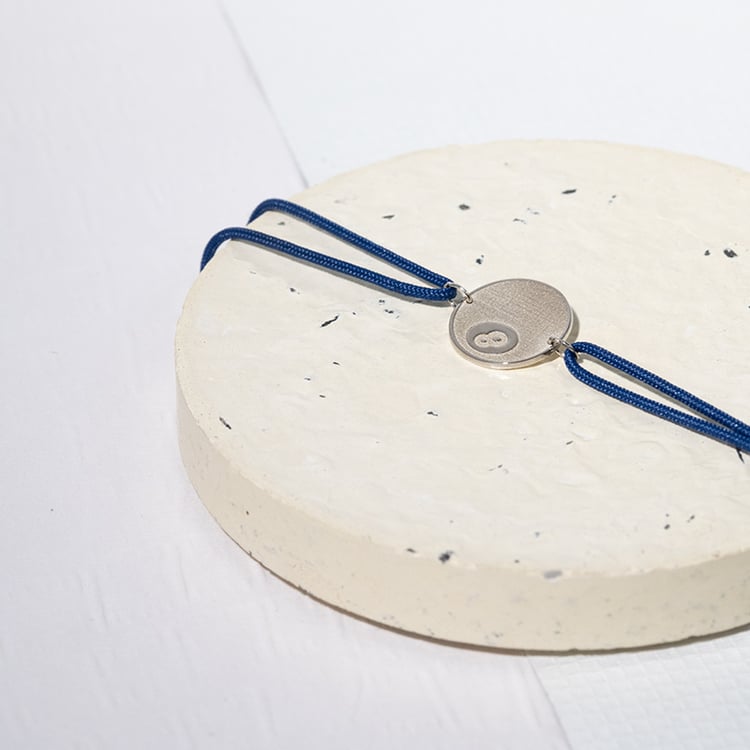 String-Armband Kugel mit Gravur Ihrer Wahl Billard 124723