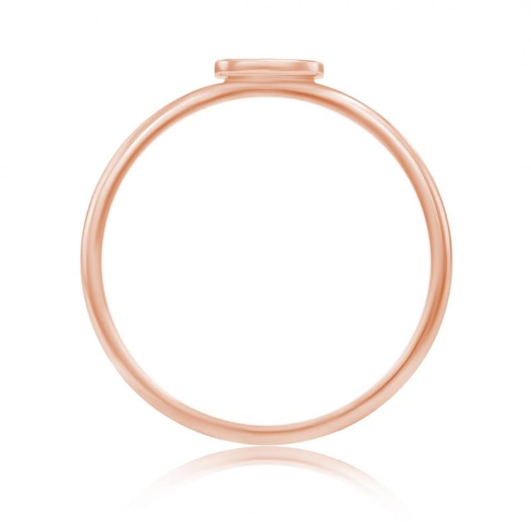 Ring aus Roségold 22389